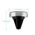 thumbnail image 4 of Extra Strength Magnetic (with Quick-Snap Technology) Car Vent Smartphone Holder for Nokia 9 PureView, 4.2, 3.2, 1 Plus, 210, Xiaomi Redmi Note 7 Pro, Redmi 7 (Black) + Mini Stylus, 4 of 4