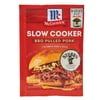 McCormick Slow Cooker BBQ Pulled Pork Seasoning Mix, 1.6 oz Mixed Spices & Seasonings
