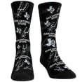 thumbnail image 3 of Men's Rock Em Socks Black San Antonio Spurs All-Over Logo Boxer Briefs & Crew Socks Combo Pack, 3 of 3