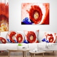 thumbnail image 4 of Designart Beautiful Curlicue of Paints - Abstract Throw Pillow - 12x20, 4 of 5