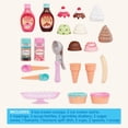thumbnail image 5 of Battat Juego de juego de Salón de Helados Dulce Golosinas con 21 Piezas, Niños Pequeños y Juguetes Preescolares, 5 of 5