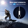 thumbnail image 6 of KastKing Kovert Elite 100% Fluorocarbon Fishing Line, Shock Resistant, High Clarity, Low Visibility, Highly Abrasion Resistant, Fast Sinking, Low Stretch, Low Light Refraction, 6 of 9