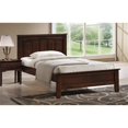 thumbnail image 2 of Allora Wood Twin Panel Bed in Cappuccino, 2 of 4
