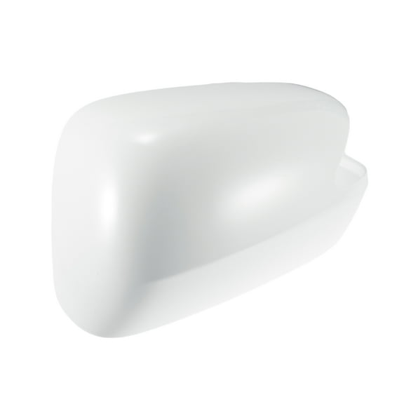 Unique Bargains Rear View Left Driver Side Mirror Cover Cap Replacement White for Honda Fit 2009-2013 Mirror Covers