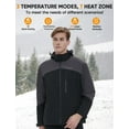 thumbnail image 6 of Orrnikko Heated Jacket for Men with 20000mAh Battery Winter Heating Coat L, 6 of 9