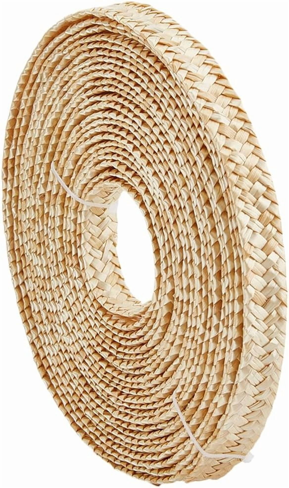 13.12 Yards Wheat Straw Ribbon for Hat Making 0.83 Inch Wide Straw