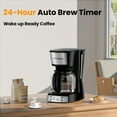 VAVSEA 12 Cup Programmable Coffee Maker, 900W Drip Coffeemaker with