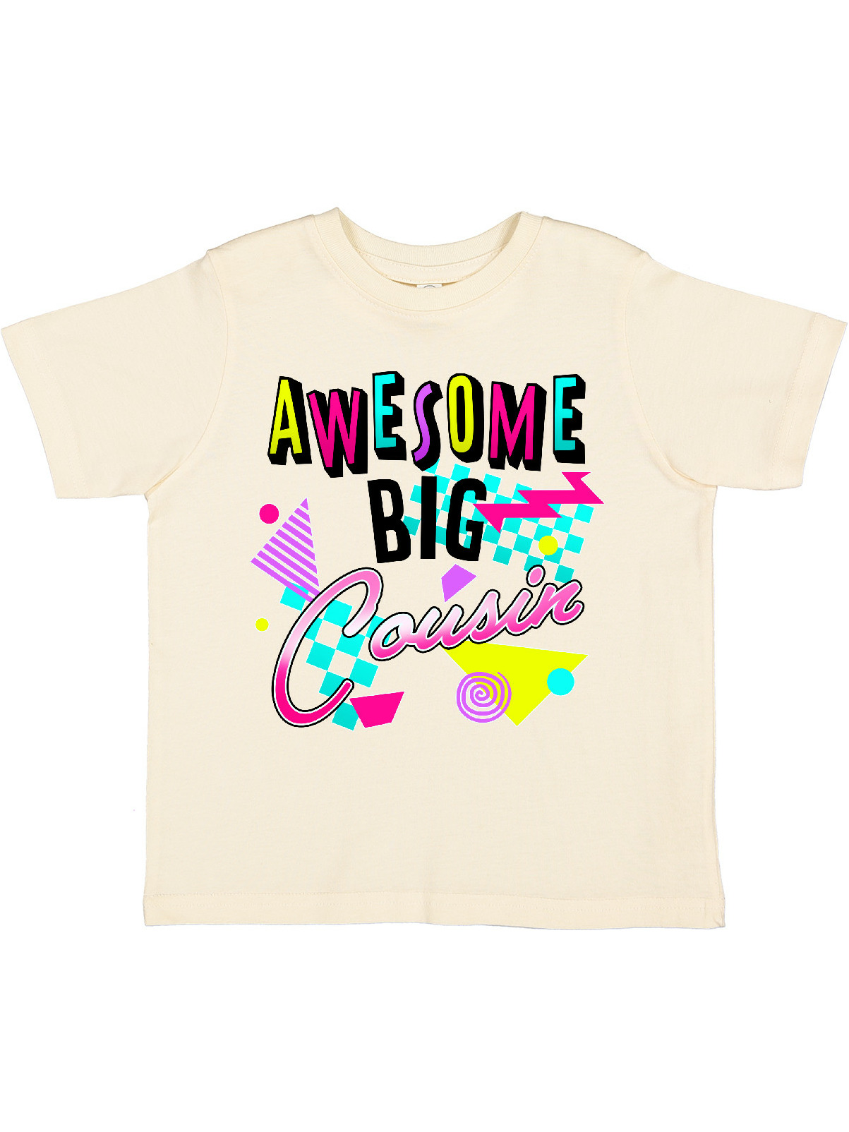 Inktastic Awesome Big Cousin- 80s retro 
