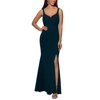 XSCAPE Women's Sweetheart Neck Scuba Crepe Gown Black Size 4