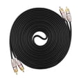 thumbnail image 2 of Cable de Audio Estéreo 2RCA a 2RCA Shamjiam Cable Estéreo 5m, 2 of 7