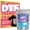 Clear DTF Film+ Coarse White Powder, variant on KOALA DTF Film Powder Kit - 8.5x11 DTF Transfer Film 50 Sheets + 2.2lb White DTF Transfer Powder for Sublimation Heat Transfer on Dark / Color T-shirts