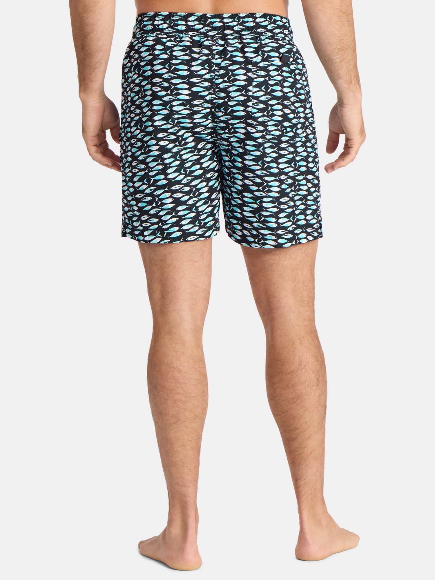 George Men's and Big Men's Swim Trunks, 6'' Inseam, 2-Pack, Sizes S-3XL