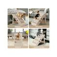 thumbnail image 2 of High Bed Pet Dog Stairs with Siderails, Foldable and Portable Stair Steps, 2 of 6