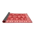thumbnail image 2 of Ahgly Company Indoor Square Abstract Red Modern Area Rugs, 3' Square, 2 of 4