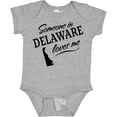 thumbnail image 3 of Inktastic Someone in Delaware Loves Me Boys or Girls Baby Bodysuit, 3 of 5