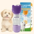thumbnail image 1 of Dispensador de Botellas de Agua para Perros Al Aire Libre: a Prueba de Fugas para Mascotas Mientras Viaja con Contenedor de Alimentos Botella de Agua Multifuncional para Perros de Viaje, 1 of 6