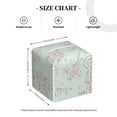 thumbnail image 4 of Tissue Retro Snake Box Cover Holder, Square by Xecao - Leather Decorative Organizer for Tabletop, Bathroom, Car, Office, 4 of 8