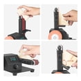 thumbnail image 4 of Multifunctional Electric Belt Sander Polishing Machine Knife Sharpener DIY Woodworking Polishing Grinding Sander Grinder ,Wide Use, 4 of 7