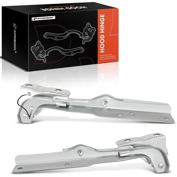 A-Premium Front Driver and Passenger Hood Hinges Compatible with Ford F-150 F150 2009-2014, Front Left and Right Side, 2-PC Set, Replace# 9L3Z16797A, CL3Z16796A