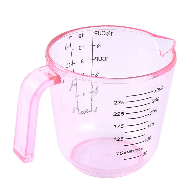 Tredoni 1100ml/1kg Sugar/Flour Measuring Cup/Jug, Non Slip Base Acrylic  Plastic Pitcher