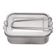 thumbnail image 1 of Fiambrera de titanio para camping, fiambrera para exteriores de 800 ml, 1 of 8