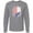 AC-Heather Grey, variant on Inktastic Bmx Motocross Biking Long Sleeve T-Shirt