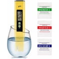 thumbnail image 1 of Probador de medidor de pH electrónico, mini bolígrafo de pH de alta precisión para medidor de agua, pantalla LCD y precisión de lectura para acuario, piscina., 1 of 5