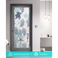 thumbnail image 5 of Window Privacy Film,Dark Blue Grey Coral UV Sun Blocking Window Tint Film Heat Control One Way Blackout Window Film,Coastal Nautical Summer Beach Turtle Starfish Non Adhesive Static Cling 23.6x59 In, 5 of 7