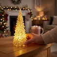 thumbnail image 4 of Christmas Decorations Light Up Christmas Tree Decor Glowing Tabletop Ornament For Holiday Scene Display Home Party Decorations, 4 of 5