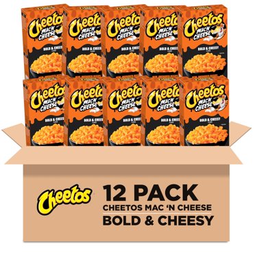 Cheetos Mac and Cheese Box of Bones, Bold & Cheesy, 5.9 Ounce (Pack of ...