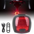 thumbnail image 1 of HURRISE Feu Arrière de Vélo USB Rechargeable Lumière Arrière d'Avertissement pour Vélo de Montagne Équipement de Conduite, Feu Arrière de Vélo de Montagne, Feu Arrière de Vélo, 1 of 10