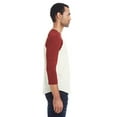 thumbnail image 3 of Unisex Triblend 3/4-Sleeve Raglan - CRM/ CRD BLK TRB - 2XL, 3 of 3