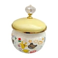 thumbnail image 3 of Azucarero Contenedor de almacenamiento de alimentos de cocina Contenedor de azúcar Tarro de almacenamiento de esmalte para Amarillo, 3 of 9