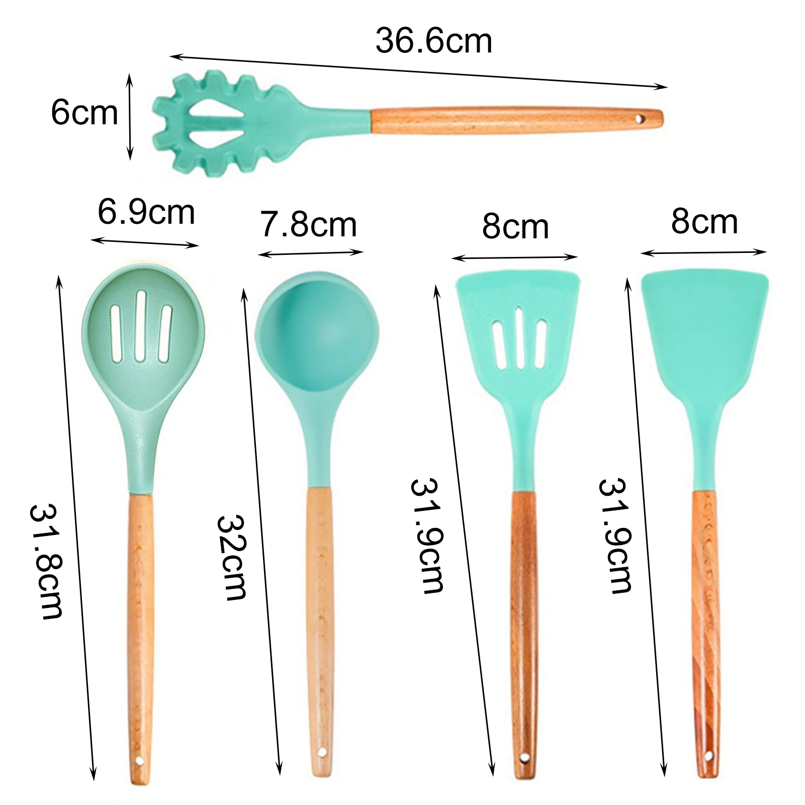 Silicone Spatulas Spoon Set of 2,Non-stick Heat Resistant SiliconScraping  Kitchen Baking Bakeware,Si…See more Silicone Spatulas Spoon Set of