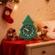 thumbnail image 5 of Reloj de Navidad para árbol y despertador | Mecanismo de cuarzo silencioso | Decoración navideña compacta para el hogar, la oficina, el escritorio, la mesita de noche o el coche., 5 of 6