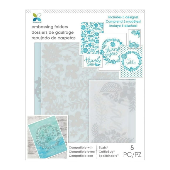 Momenta Embossing Folder Set Merci