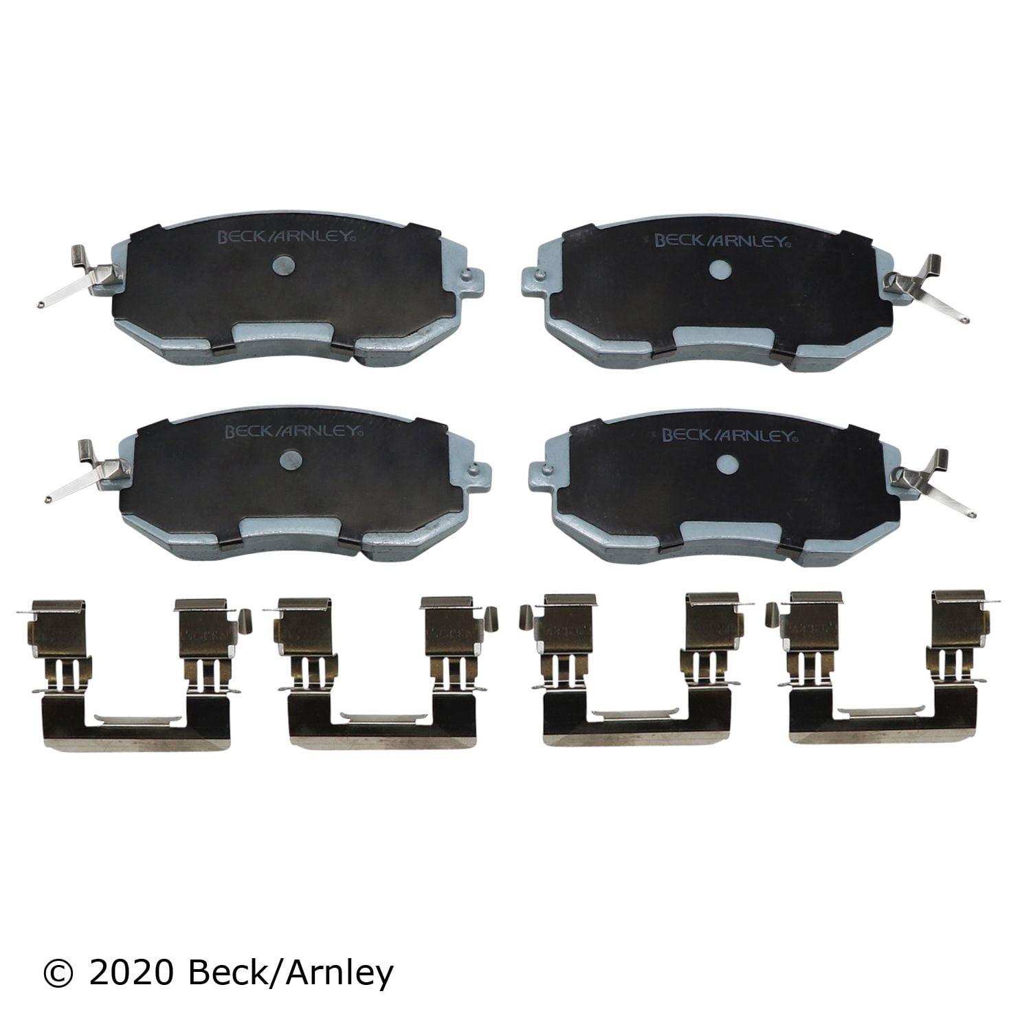 BeckArnley 085-6947 Premium Asm Pads W / Hardware
