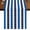 Blue Balck, variant on Anchor Stripe 36 Inch Table Runner, Navy Blue Nautical Coastal White Sea Farmhouse Dresser Scarf Cotton & Linen Tablerunner for Dining/Kitchen Island/Holiday Party Décor Small 13" x 36"