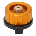 thumbnail image 4 of Ccdes Adaptateur d'Entrée de Propane, Adaptateur de Cylindre de Sortie, Adaptateur de Cuisinière de Camping Type Split Convertisseur Automatique de Bidon de Butane pour la Randonnée en Plein Air, 4 of 8