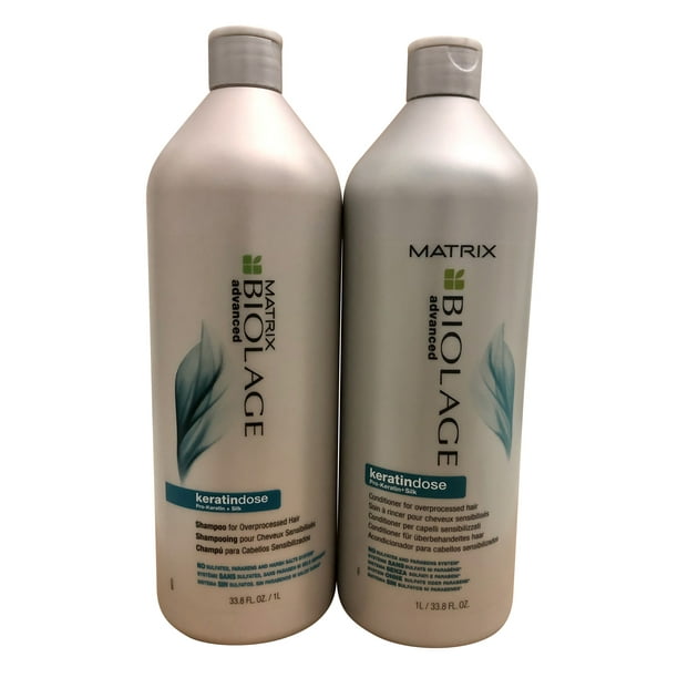 Matrix Biolage Keratindose Shampoo & Conditioner Overprocessed Hair  OZ  Set 