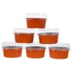 thumbnail image 1 of 50 PCS Copas de aluminio de aluminio doméstico desechables y contenedores de postre (naranja), 1 of 5