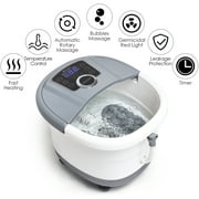 Costway Portable Multi-function Electric Foot Spa Bath Shiatsu Roller Motorized Massager