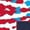 NAVY, variant on Case IH - Red White Blue Tie Dye Logo Short Sleeve Graphic T-Shirt