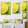 thumbnail image 4 of Designart "Zesty Lemon Zenith I" Fruits Canvas Prints, 4 of 7