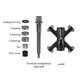 thumbnail image 2 of Wake Road Bike Pedal 3 Rodamientos Pedales de Bicicleta Accesorios de Bicicleta Negro,11 Feliz Sencillez, 2 of 5