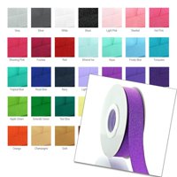 HBC 7/8" Dazzle Glitter Grosgrain Ribbon Apple Green 100 Yard