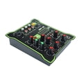 thumbnail image 3 of Console de Mixage 5 Canaux Mixeur Audio Multifonctionnel Professionnel Affichage Numérique Compatible Bluetooth pour Microphone Instrument, Bruit Réduit, 3 of 6