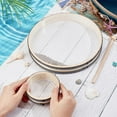 thumbnail image 3 of 2Pcs Ocean Sound Drum with 1Pc Drumstick 10/4 Inch Wave Bead Hand Drum Sound Drum Percussion Wave Drum Sea Sound Drum with Hardwood Shell Musical Instrument Percussion for Home Supplies DIYDIY, 3 of 5