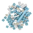 thumbnail image 3 of Pink Keycaps, Wear Resistant Oil Resistant Stable Universal Double Color Keycap  For 104/87/61 Keys Blue White, 3 of 8
