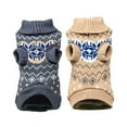 thumbnail image 4 of Dog Sweater Knitwear Winter Warm Dog Jumper Coat Clothes Puppy Small Large Pet Dog Knitwear Outfits, 4 of 6